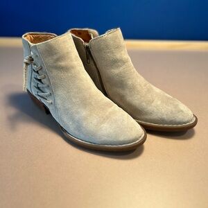 Born Bessie Tan Suede Boot Women’s Size 7